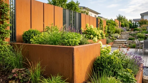 Cortenstahl Gartenelemente So finden Sie den richtigen Anbieter