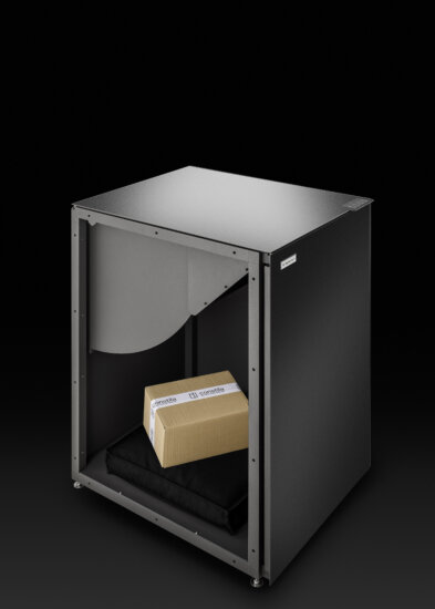 Paketbox Briefkasten Alubase Aluminium Details 2