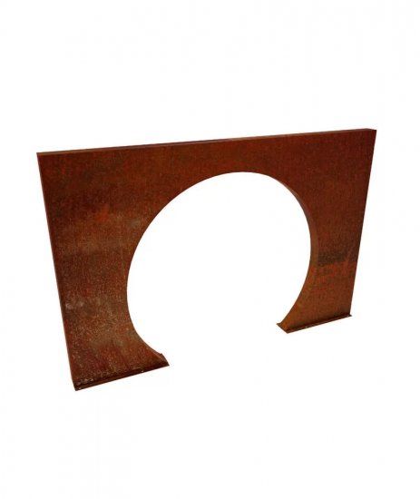 Portal Mondtor PORTA Cortenstahl 3500 x 2300 x 150 mm