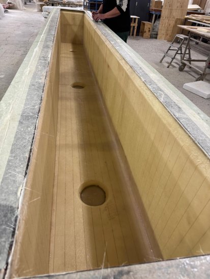 Hochbeet fiberglas lang pu isolierung produktion